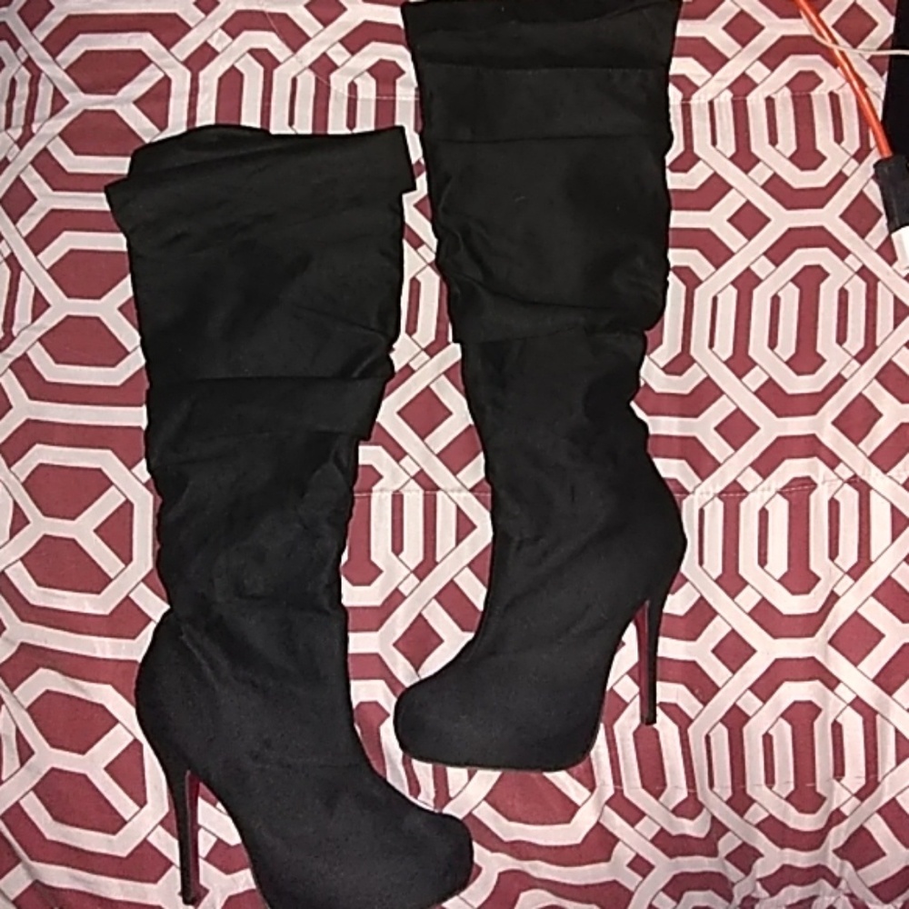 DIOR Black High Heel Boots